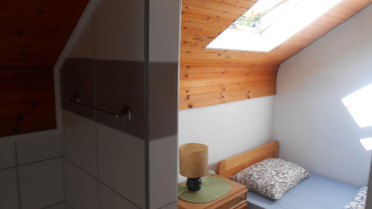 Jezerce House | Cozy attic room
