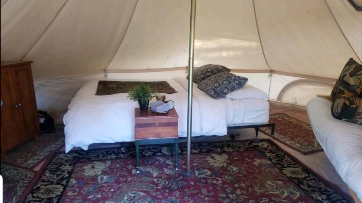 Pauma Valley Cabin | Cozy Bell Tent in Palomar Mountains