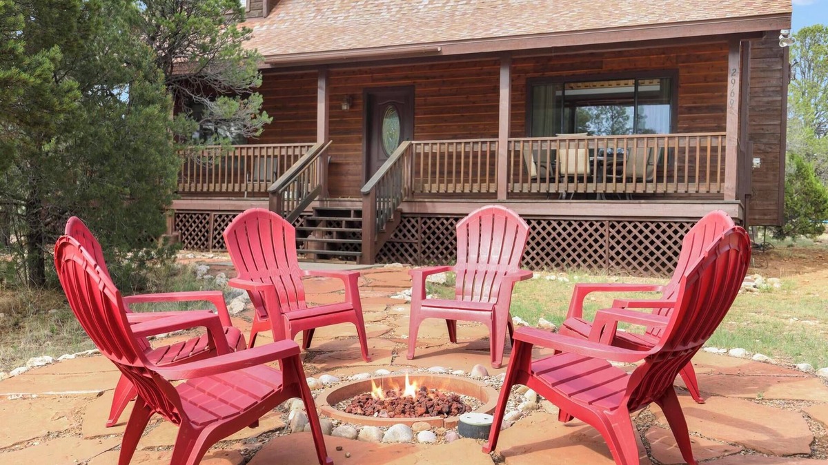 Forests Trails Cabin | Cozy Cabin Retreat - 3BR-3BA + Firepit & Fireplace
