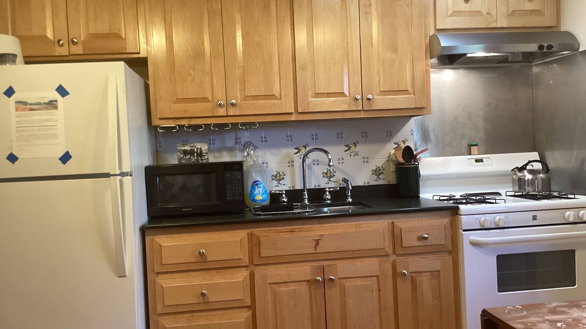 Kingfield Cabin | Cozy Camp Nestled In The Woods by the Carrabassett River, on 20 acres .