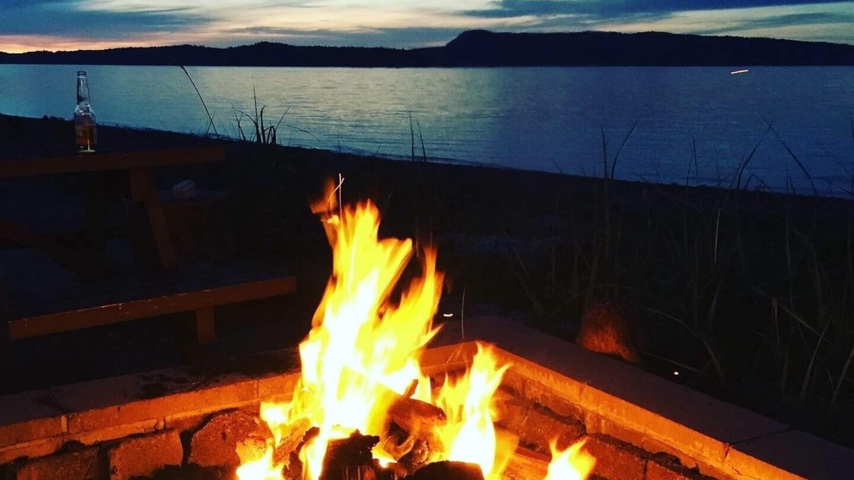 Regional District of Nanaimo Cabin | Cozy Canadian cabin overlooking the ocean! 1 min to the beach