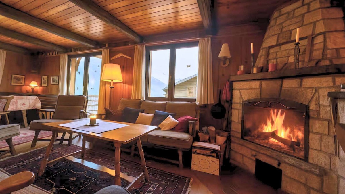 Liddes House | Cozy chalet, Alps view, fireplace & large terrace