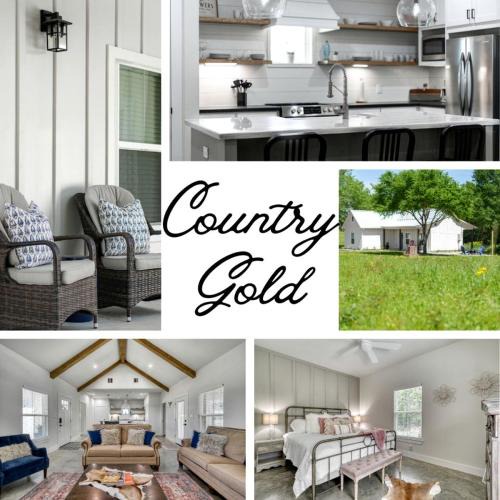 Washington House | Cozy Chic Cabin with Fire Pit, BBQ and Countryside Views in Texas