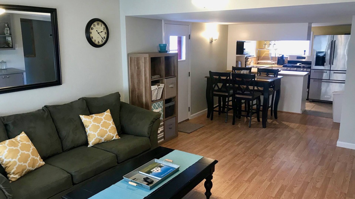 Loveland House | Cozy Clean and Quiet 2 Bed/1 Bath Home. Steps from Lake and Park!