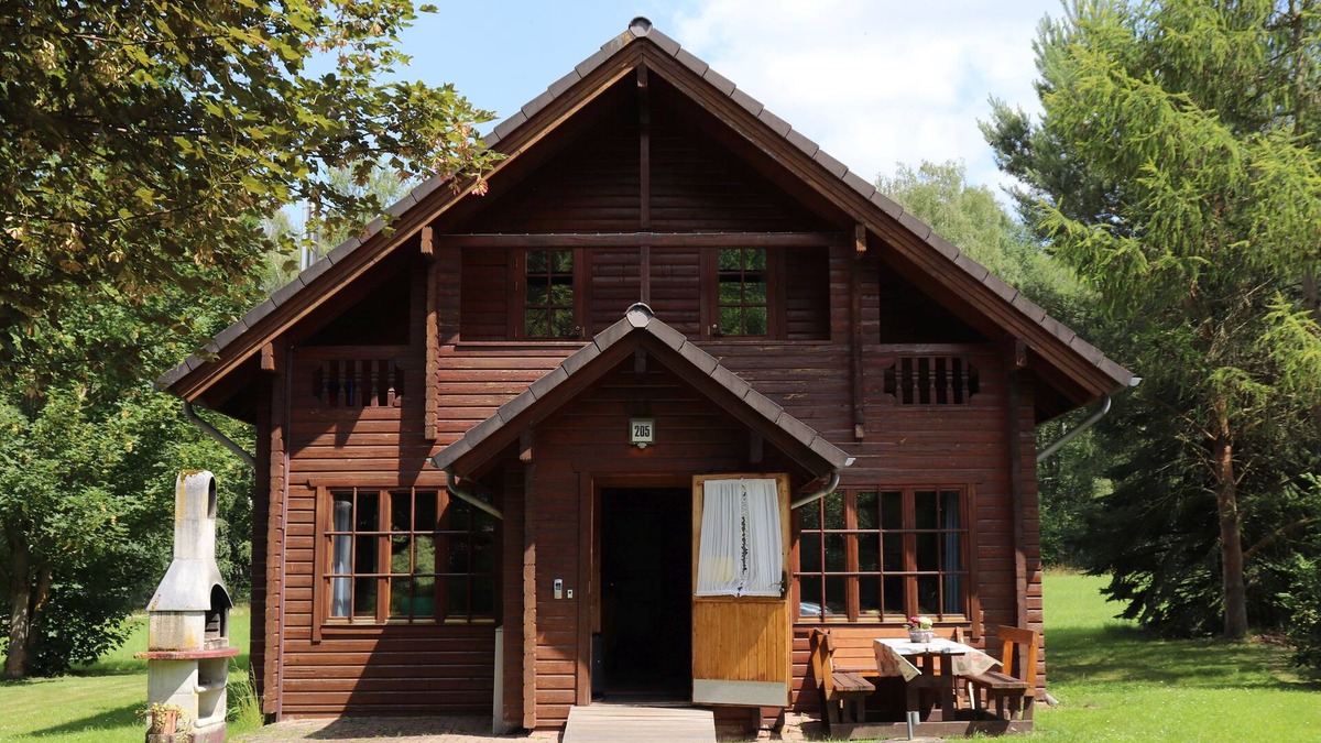 Feriendorf Silbersee House | Cozy cottage in Hess. Bergland to 9 pers., Disabled