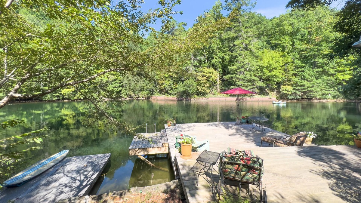 Tuxedo House | Cozy Cottage in the Cove, beautiful Lake Summit! Recently renovated.