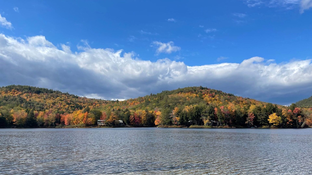 Lovell Cottage | Cozy cottage lake retreat with private beach. Stunning Fall Foliage Views