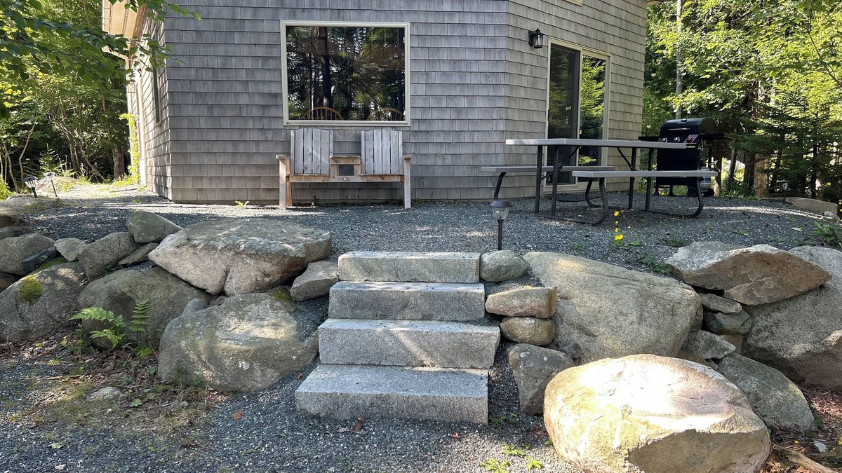 Southwest Harbor House | Cozy cottage nestled in the woods with walking distance to town.
