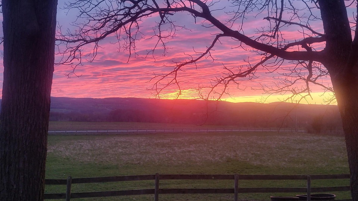 Rushville Cabin | Cozy Country Cabin in Rushville-Hot Tub-Sunset Views-Wine Trail Convenience