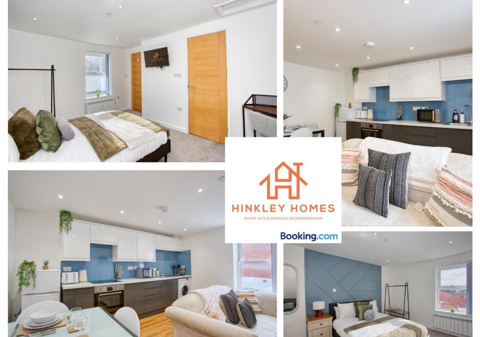 Bridgwater Apartment | Cozy & Elegant 1bedroom House in Somerset Sleeps 2 By Hinkley Homes Short Lets & Serviced Accommodation