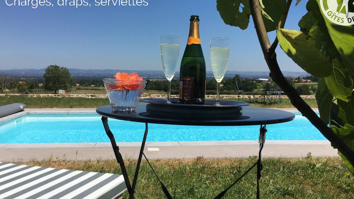 Saint-Andre-dʼApchon Cottage | Cozy Farmhouse Stay with Pool, Garden, and Free Farm Products