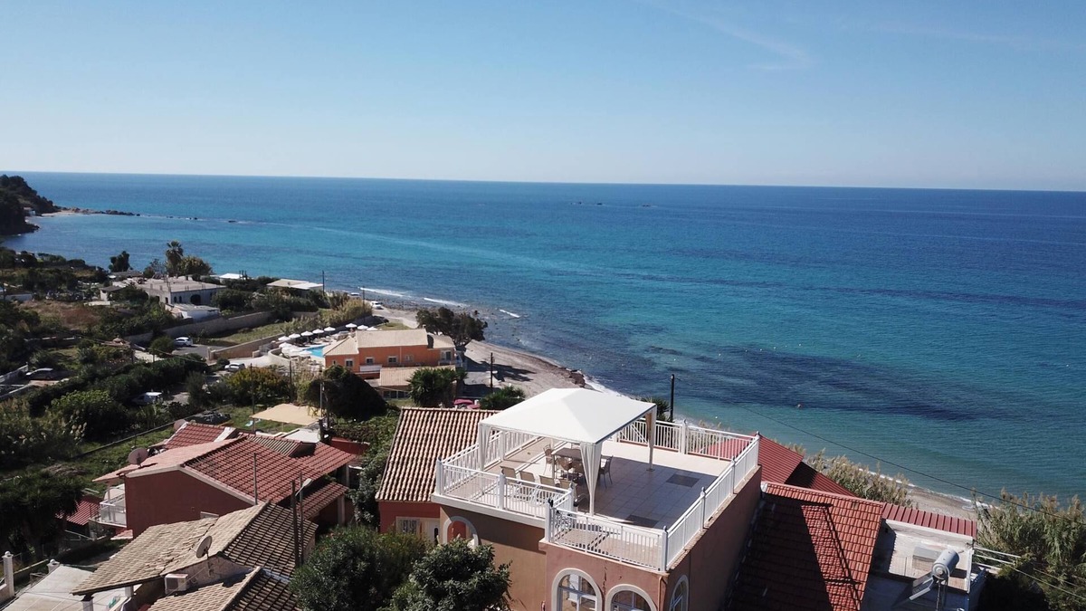 Skala Apartment | Cozy holiday apartment directly at the sea, fantastic sea view | Paramonas, Corf