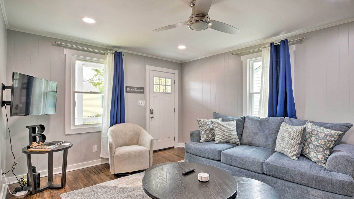 Greenville House | Cozy House w/Private Yard, Close to Downtown