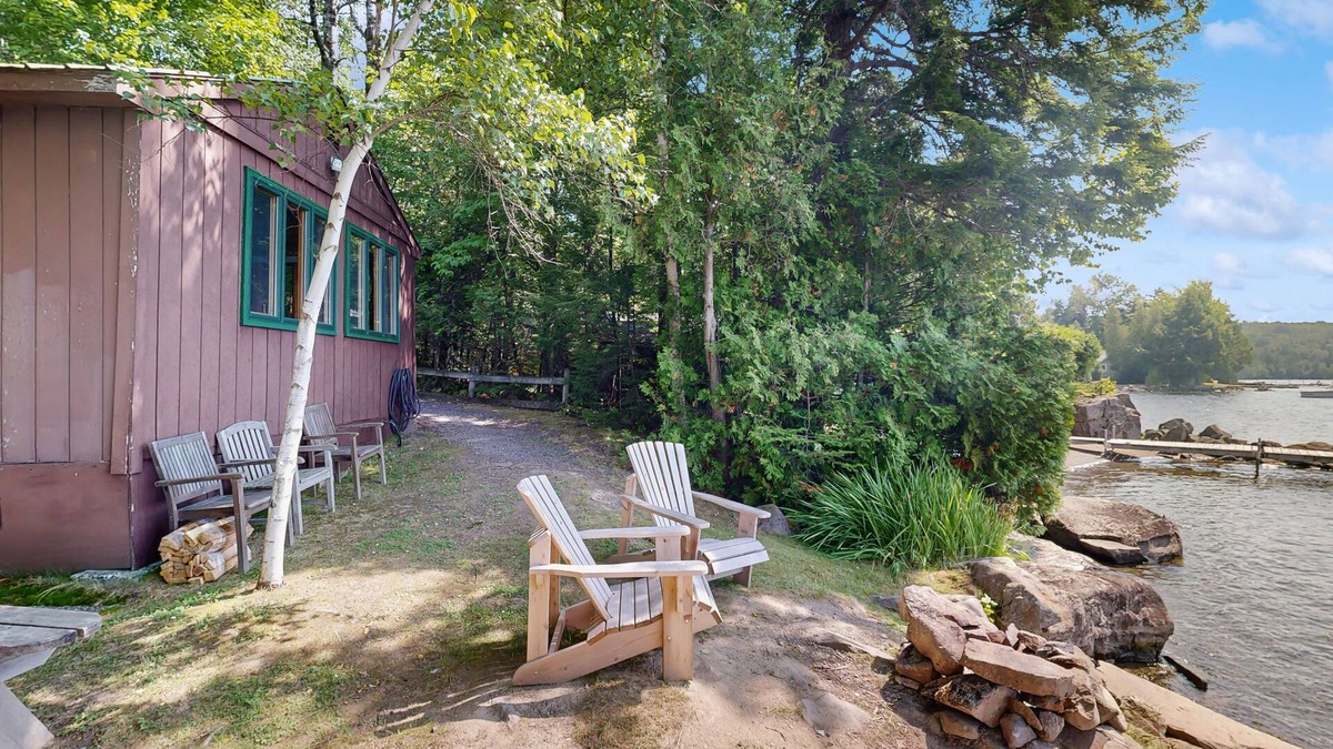 Greenville Cabin | Cozy Lakefront Cottage with Dock, Mountain Views, Peaceful Location