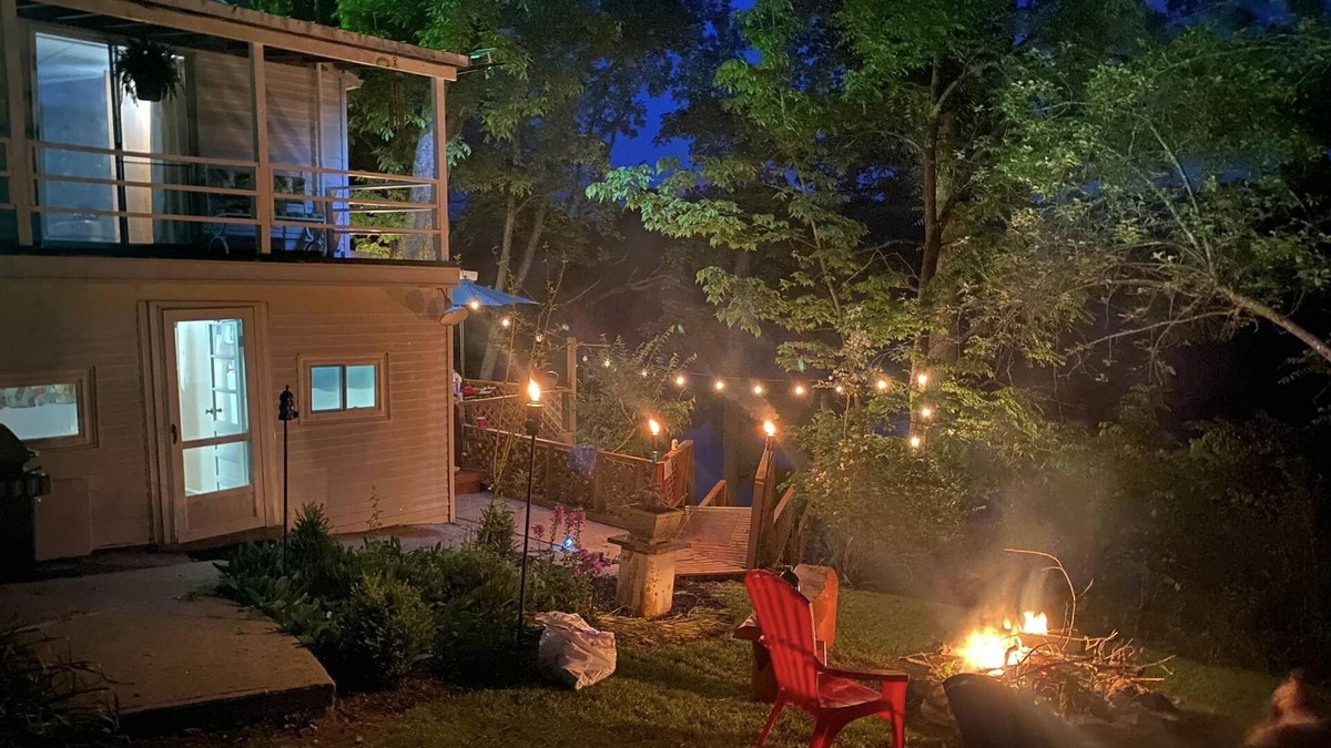 Owenton Cottage | Cozy Lakefront Cottage 30 min from Ark Encounter