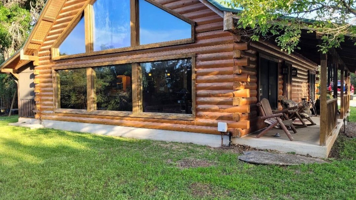 Georgetown Cabin | Cozy Log Cabin in the Woods Near Lake Georgetown and Suncity Dell Webb
