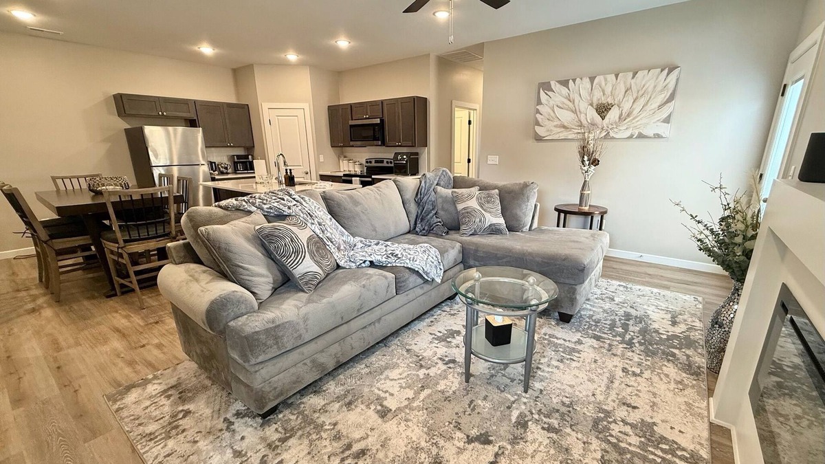 Valley Center House | Cozy Modern Haven w/Fireplace & Open Kitchen