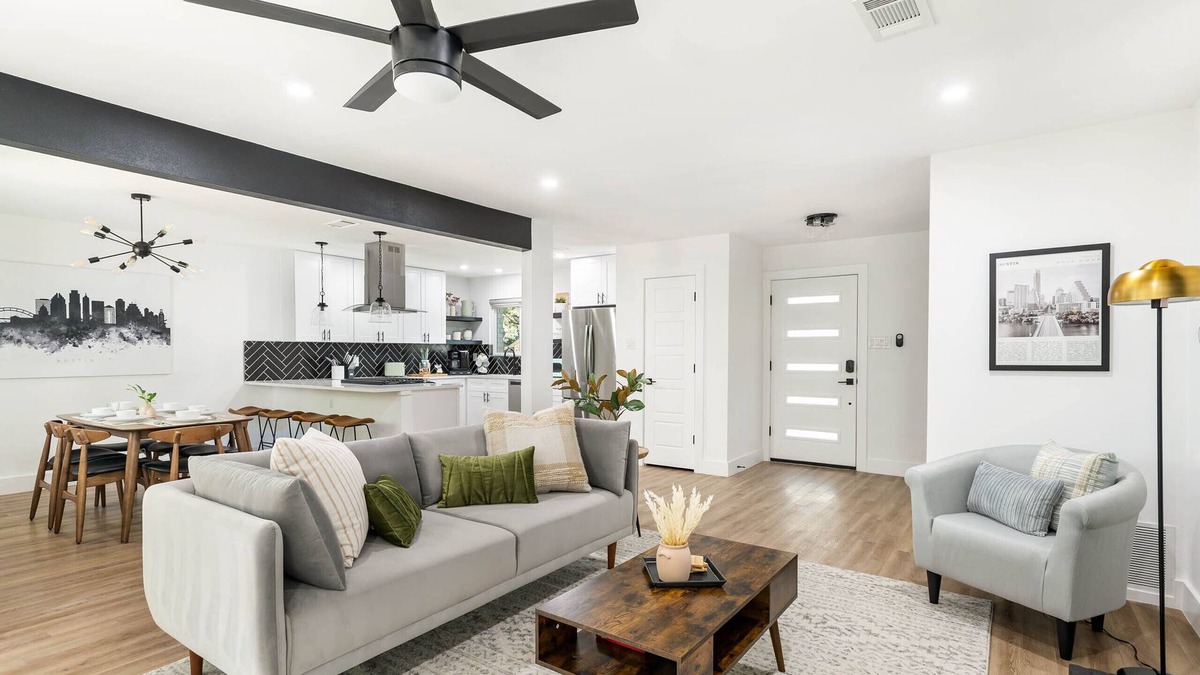 Forest North Estates House | Cozy & Modern Home with King Beds, Fenced Yard, Fast Wi-Fi
