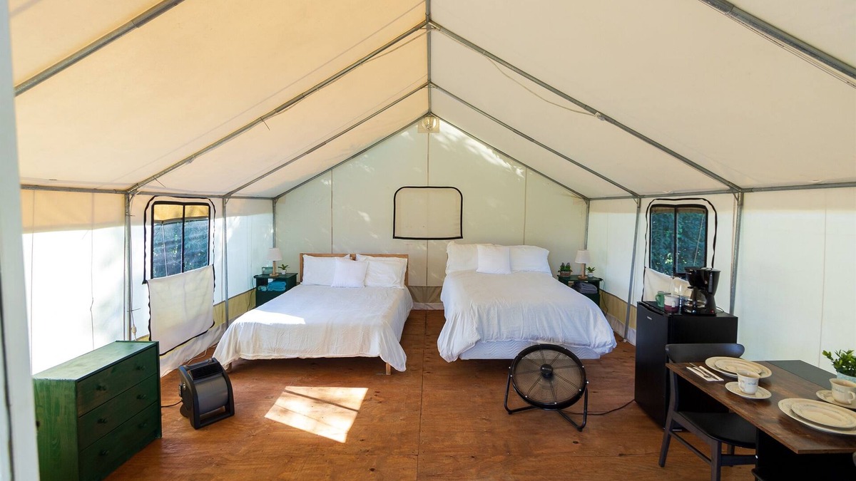 Coldspring RV Rental | Cozy Nights Glamping by Sam Houston National Park