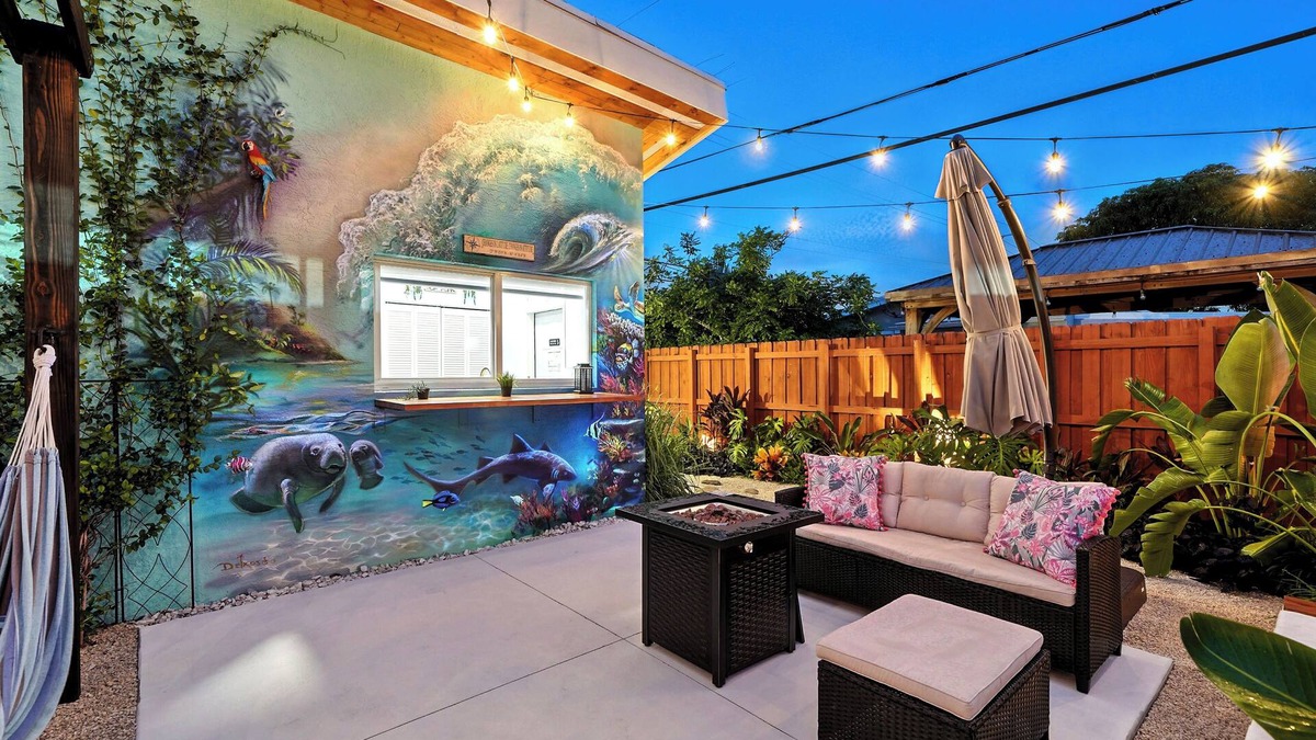 Miramar Apartment | Cozy Stay Near Hard Rock Stadium Private Serene Backyard