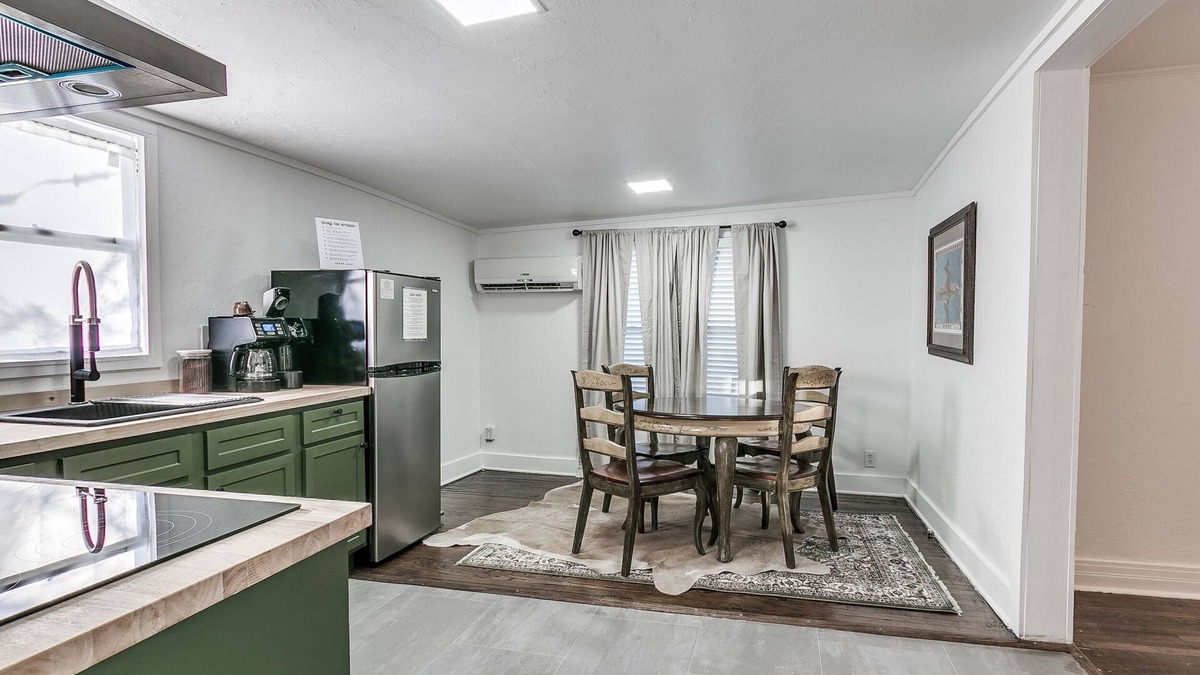 Central Oklahoma City House | Cozy Studio for Two, 5 Minutes to Fairgrounds
