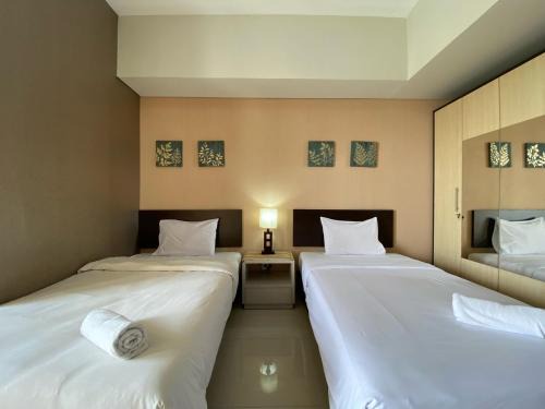 Hegarmanah Apartment | Cozy Studio Room No Kitchen at Skyland City Jatinangor Apartment By Travelio