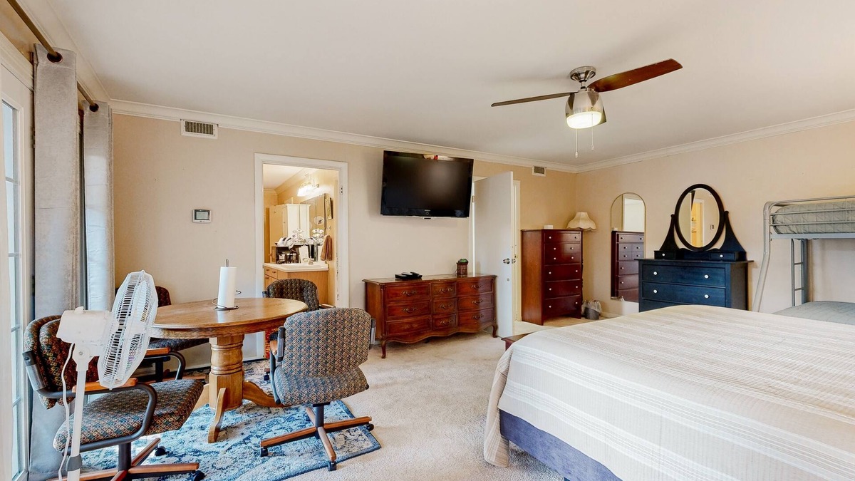 Lubbock House | Cozy suite with patio & enclosed backyard-centrally located