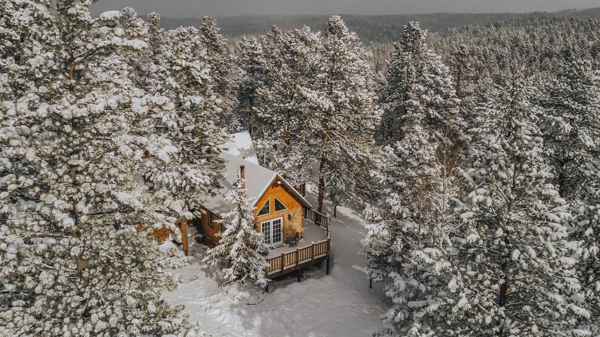 Spring Valley Cabin | Cozy Timber A-Frame Getaway ✦ Large Deck, Hot Tub, & BBQ