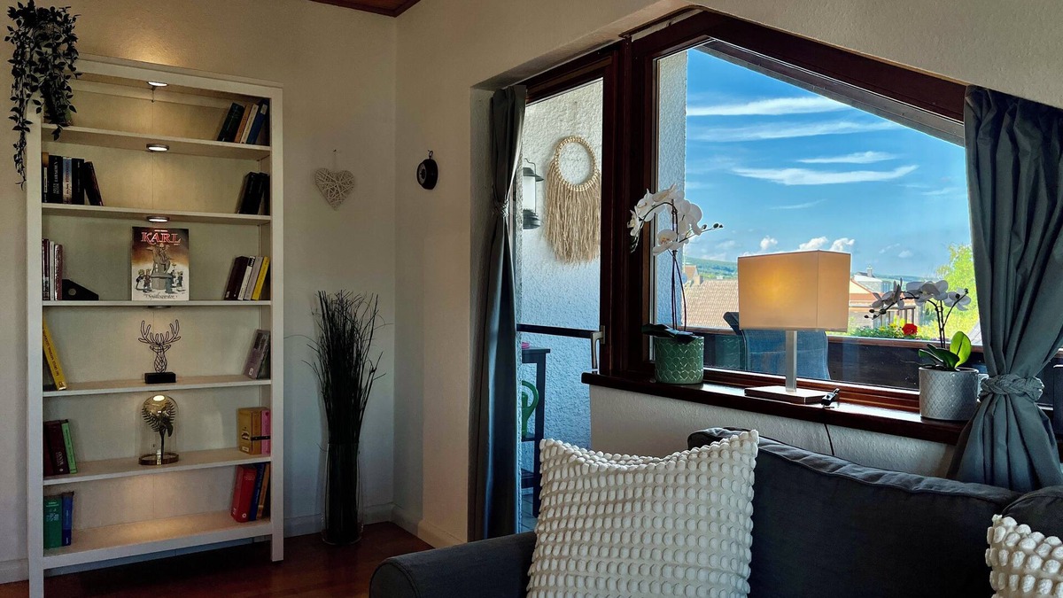 Johannisberg Apartment | Cozy vacation apartment "Zum Spätlesereiter" with balcony