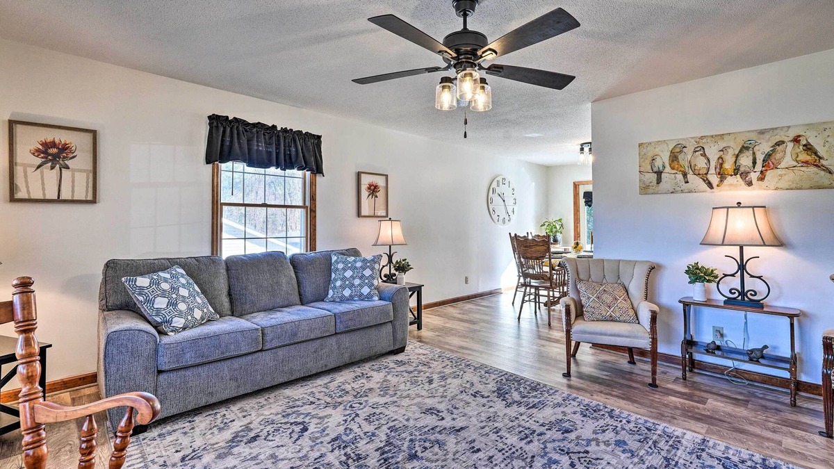 Elizabethton House | Cozy Vacation Rental Home Near Watauga Lake!