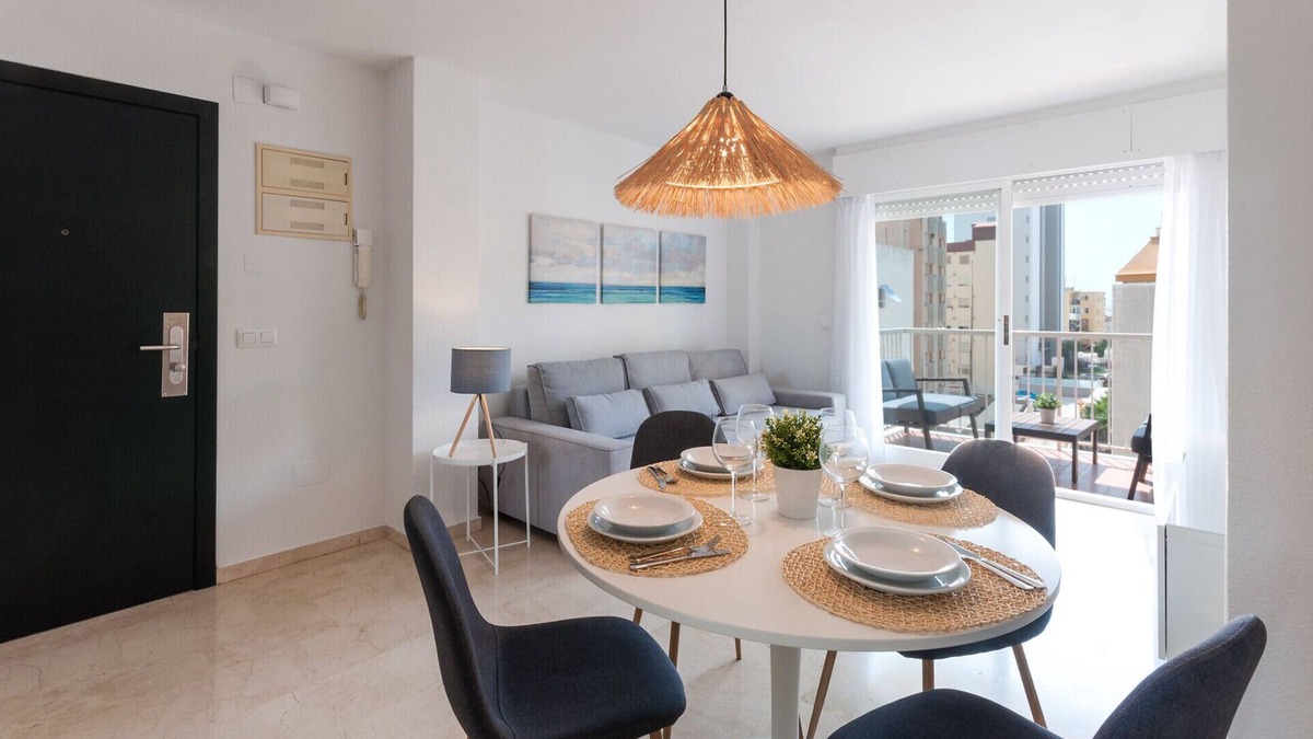 Grao de Gandia Apartment | Cozy with mediterranean style, a few meters from the beach. A/C and free wifi. Terrace with sea views