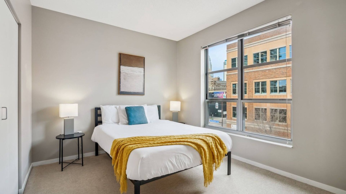 Mill District Apartment | CozySuites 2BR Mill District with pool, gym #04