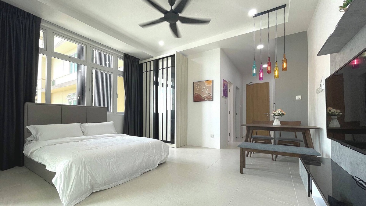 Kuching Apartment | Cozzzy Hut @ Riverine Diamond Kuching 10A