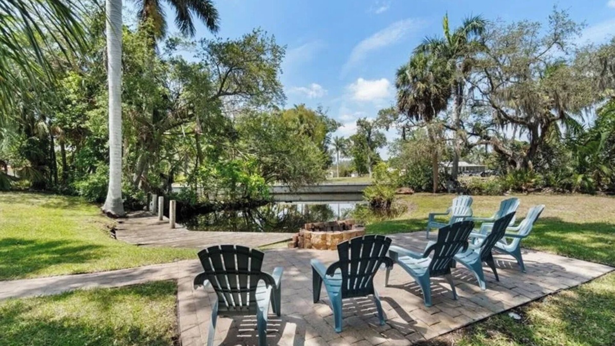 Bonita Springs House | Creekside home with pool and lanai close to downtown Bonita Springs!