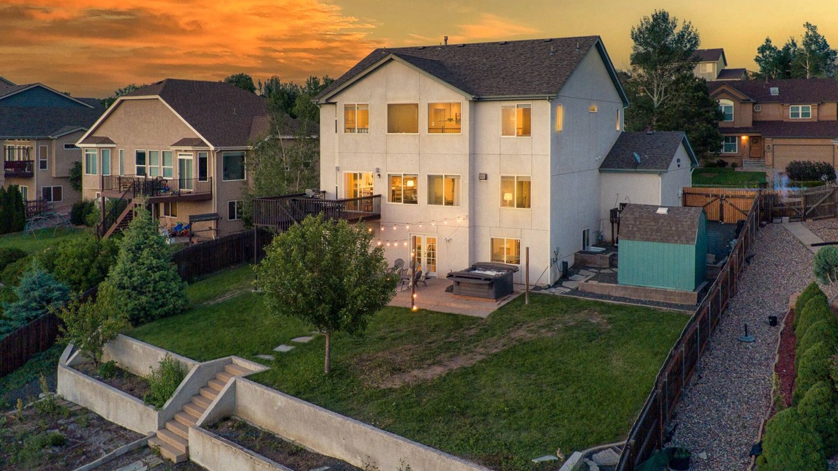 Northeast Colorado Springs House | Creekside Mountain View Retreat, Hot Tub, Sleeps 14, 6 Kings, 5 bathrooms
