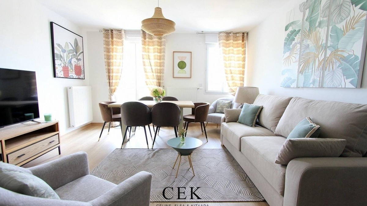 Serris Apartment | Cristal 6 ~ Chaleureux Logement Adapté Pour 6pers