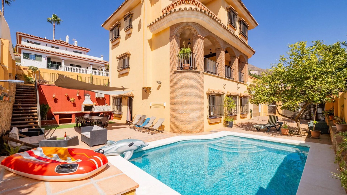 Rancho Domingo Villa | Cubo's La Era House Benalmadena Pueblo/piscina privada/familiar