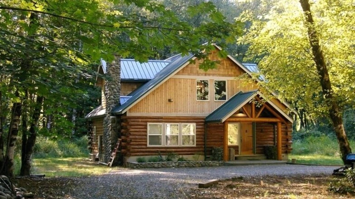 Lewis County House | Custom Built Log Home - We now have internet and wifi throughout the house.