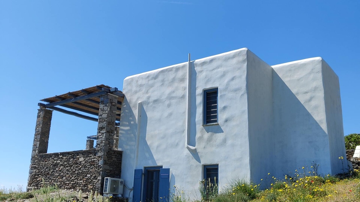 Kithnos Villa | Cycladic villa with a breathtaking view of the Aegean sea