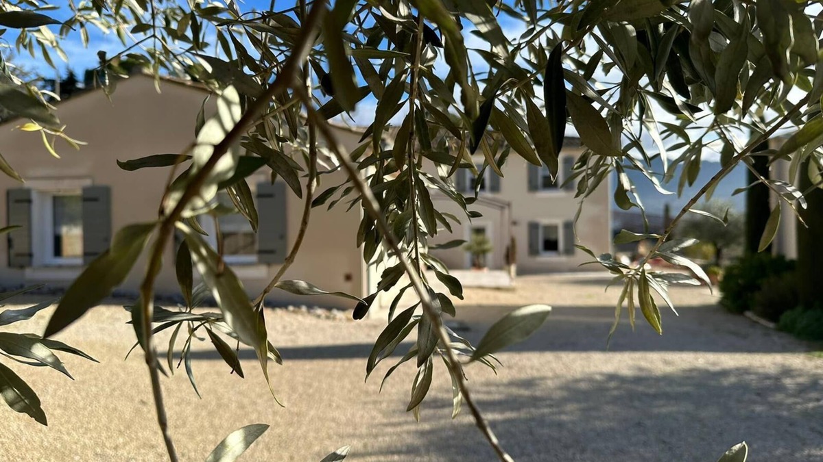 Vinsobres House | Dépendance D'une Maison de Campagne en Drôme Provençale Face au Mont Ventoux