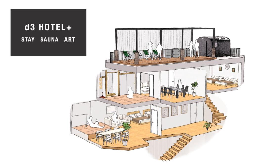 Fukushima Apartment | d3 HOTEL+Gallery 2 & 3