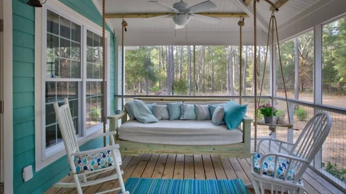 Daufuskie Island House | Da Fuskie Dreams House with Swing Bed