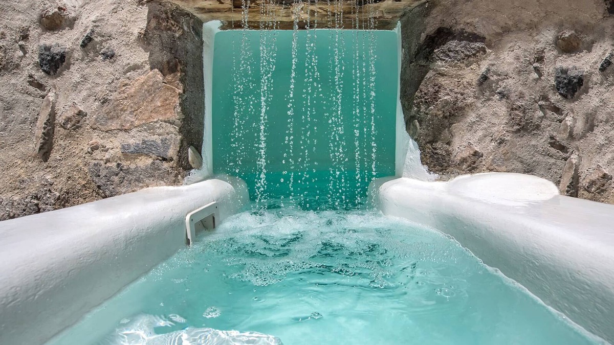 Emporio Villa | Dandy Cave Villa - Romantic Private - Waterfall Pool - Hot Tub -Up to 8 People