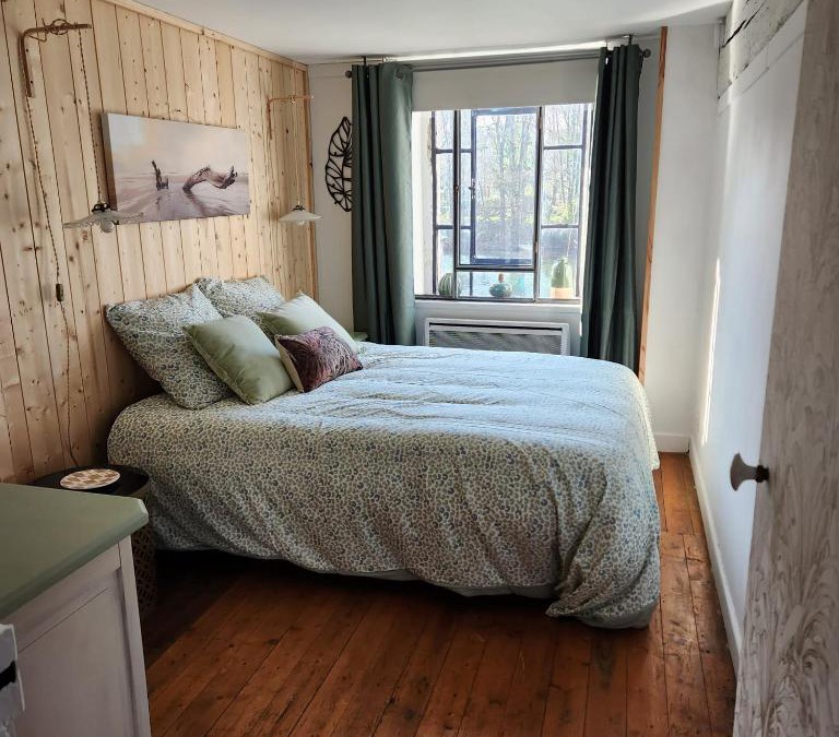 Saint-Pryve-Saint-Mesmin Apartment | Dans moulin au bord de l'eau, Appartement chaleureux