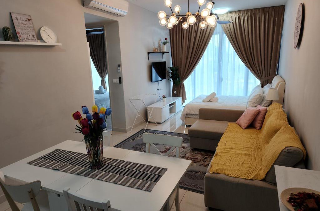 Taman Keramat Apartment | Datum Jelatek linked LRT and MALL with Netflix -Disney -WashDryer