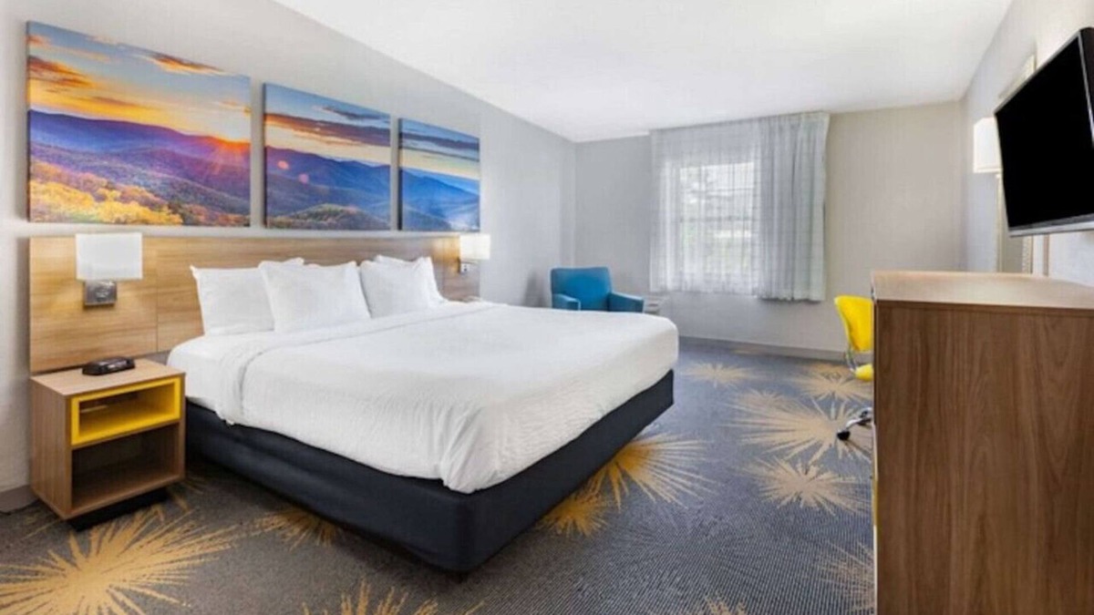 Hollins Hotel | Days Inn I81 king bed