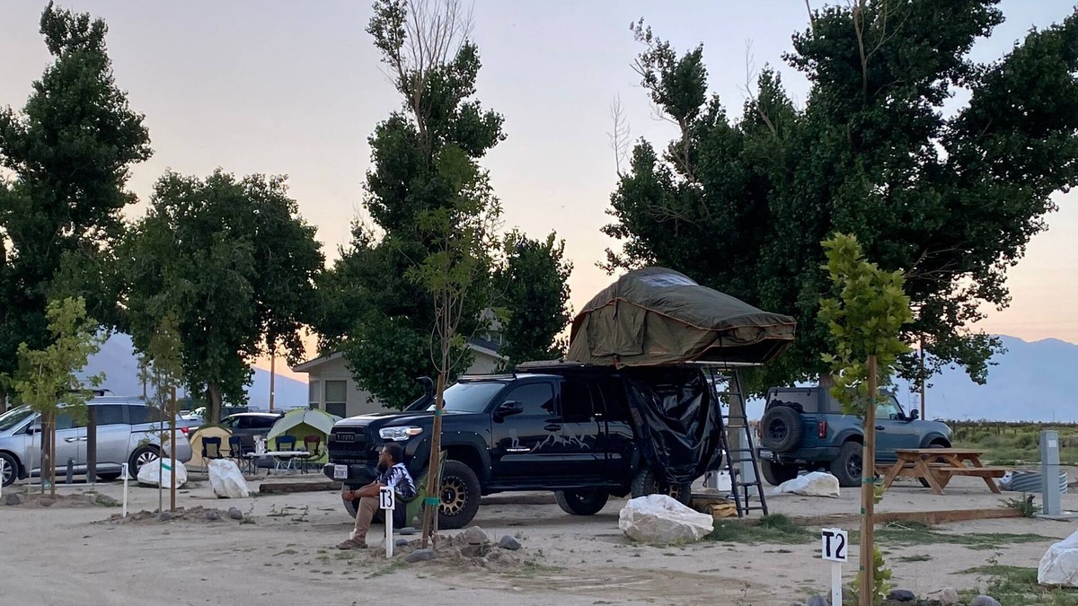 Olancha RV Rental | Death Valley Passageway Tent Site#1 Lake Olancha