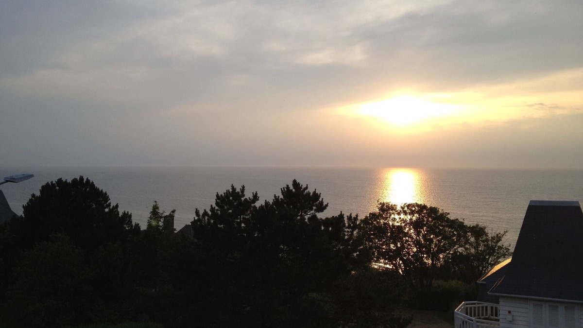 Benerville-sur-Mer Apartment | Deauville/Trouv/Loc. apartment t 65m2, panoramic SEA VIEW, 2 adults, 2 CH, WIFI