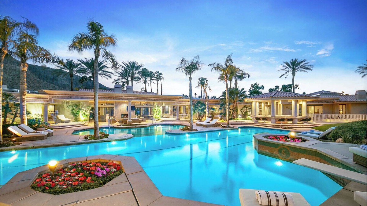 Indian Wells House | 'Delgado Estate' 26,000' 17 BR resort on 2 acres
