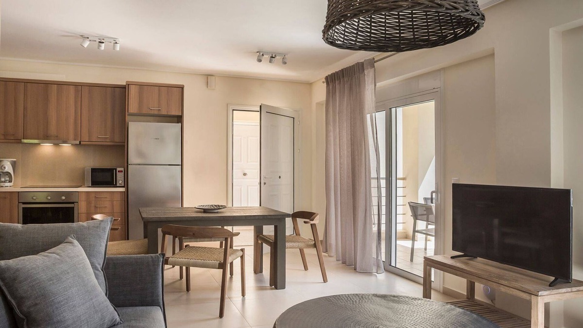 Karavomylos Villa | Deluxe Kefalonia Apartment | Apartment Canella | 1 Bedroom | Outdoor Pool |.